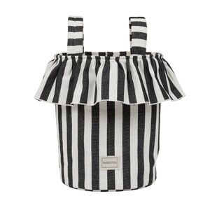 Black and White Striped Kids Stroller Bag